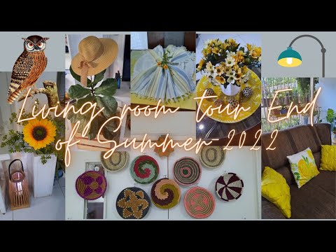 Living room tour-End of summer 2022