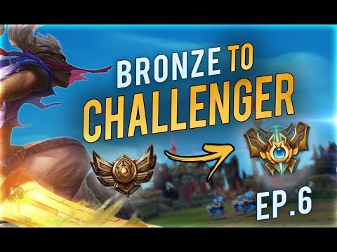 IS EKKO THE SECRET TO GETTING OUT OF BRONZE? | Bronze to Challenger EP.6 (Pokemon Challenge)