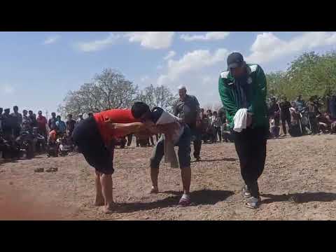 Daşoguz S .Türkmenbaşy etrap yeñiş toŷ göreşi Kuwwa we Geldiş