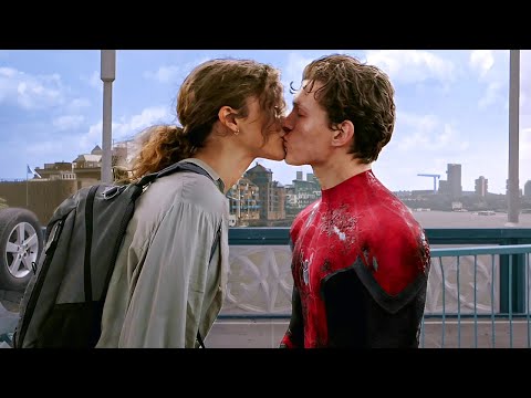 Peter Parker and MJ Kiss Scene - Spider-Man: Far From Home (2019) Movie CLIP HD