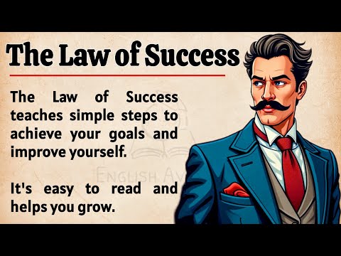 The Law of Success | Key Principles For Achieving Your Dreams🔥| Graded Reader | Improve Your English
