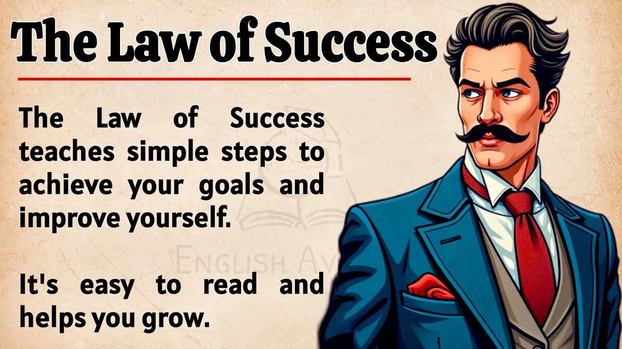 The Law of Success | Key Principles For Achieving Your Dreams🔥| Graded Reader | Improve Your English