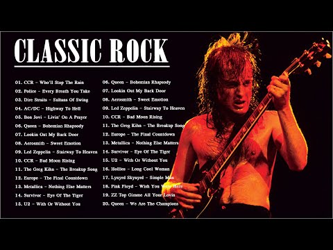 Classic Rock Forever 70s and 80s | AC/DC, Aerosmith, Queen, The Rolling Stones, Pink Floyd...