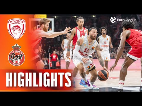 Heartbreak in the Final Seconds | AS Monaco - Olympiacos | R7 BASKETBALL HIGHLIGHTS 2025-26