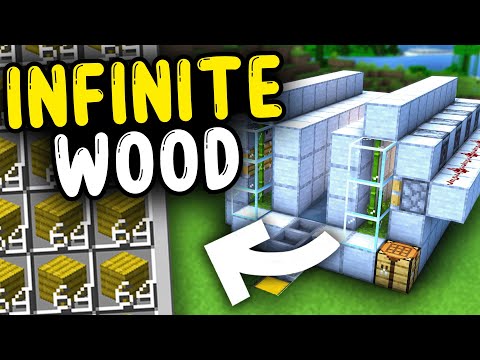 BEST EARLY GAME WOOD FARM MInecraft Java 1.21!