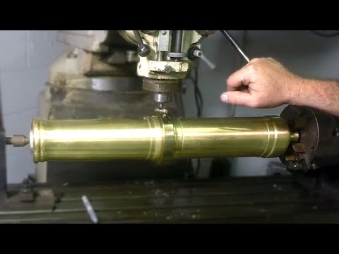 Building an historic brass cannon Ep 5 - finishing the barrel