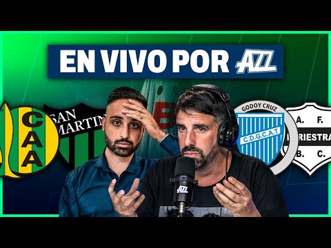 ALDOSIVI vs SAN MARTÍN de SAN JUAN + GODOY CRUZ vs DEPORTIVO RIESTRA | DESCENSO al ACECHO EN VIVO