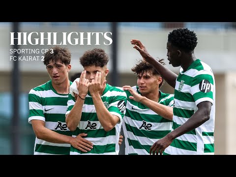 Resumo | UEFA Youth League: Sporting CP 3-2 FC Kairat