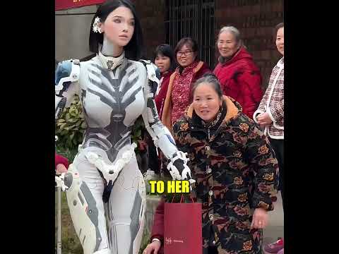 She Became a Real Robot for a Prank 🤯
