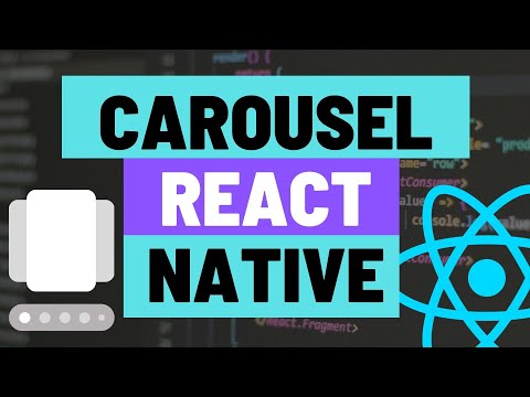 Add a Carousel or Pager View to your React Native App