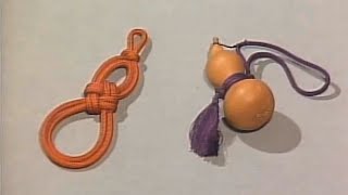 Creation of a Bottle Gourd Knot Using Two Strings