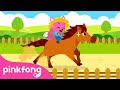I am a Rocket Horse! | Giddy up, up up! | The Horse Song | Farm Animals Songs | Pinkfong Songs