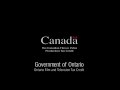 Canadian Film Tax Credit Logo Compilation