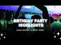 Salsa Party Highlights Birthday Party Short Video