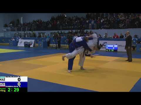 70+kg Berlikash K Zubrilova A 03 04 2016 Т2 КУБОК ЕВРОПЫ СРЕДИ КАДЕТОВ, ТВЕРЬ 2