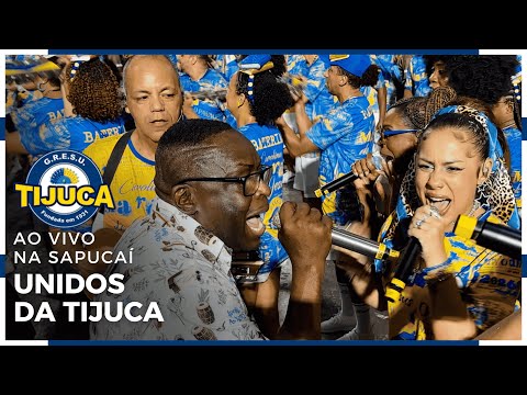 UNIDOS DA TIJUCA 2026 | ENSAIO TÉCNICO NA SAPUCAÍ AO VIVO | LARGADA!