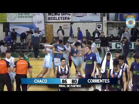 Argentino U19 de Selecciones: Chaco vs. Corrientes