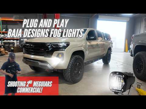 NEW BAJA DESIGNS FOG LIGHT KIT FOR 3RD GEN COLORADO