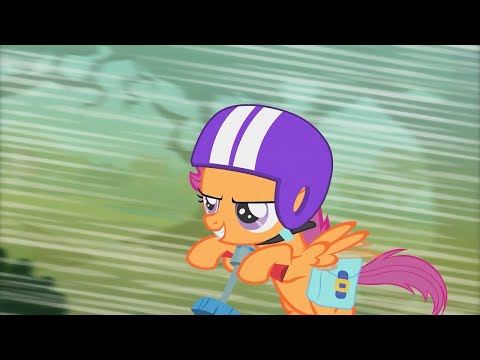 Scootaloo Scootering Scenes