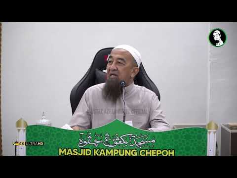 Orang Hamparkan Sejadah Ketika Kita Solat - Ustaz Azhar Idrus