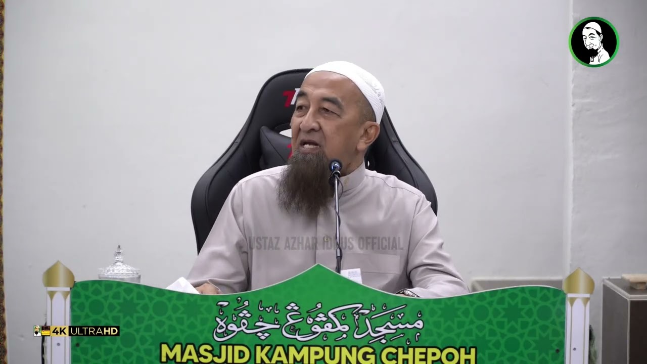Orang Hamparkan Sejadah Ketika Kita Solat - Ustaz Azhar Idrus