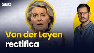 Von der Leyen CORRECTS
