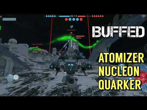 [WR] War Robots- New Stealth | Atomiser | Nucleon | qaurker buff,
