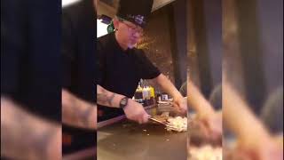 Hibachi chef