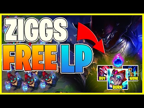 HOW TO CARRY GAMES WITH ZIGGS BOT IN SEASON 12 - ZIggs bot guide s12 - Ziggs bot RUNES