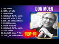 D O N M O E N 2023 MIX Top 10 Best Songs Greatest Hits Full Album