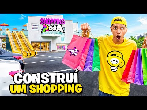 FIZ UM SHOPING NA MANSÃO DOS ROSA *Deu ruim ?