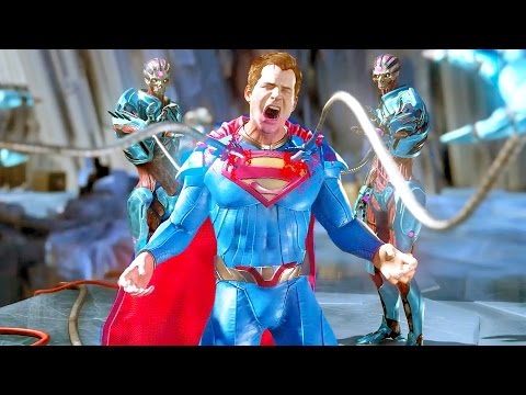 Injustice 2 All Super Moves on Superman (No HUD) 4K UHD 2160p Video