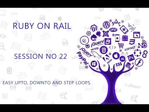 Ruby Programming Tutorial 22 Easy upto downto and step Loops