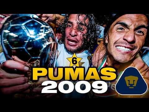 Así fue que los PUMAS ganaron el CLAUSURA 2009 😼 Partido a Partido ⚽