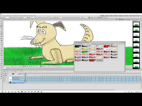 OpenToonz 1.5 - create backup of the original scene (manage new scene) - english tutorial (2021).