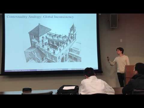 Giovanni Caru: Towards a complete cohomology invariant for non-locality and contextuality