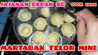 Download lagu IDE JUALAN !! CARA MEMBUAT MARTABAK TELOR MINI YANG ENAK ● JAJANAN DEPAN SD mp3