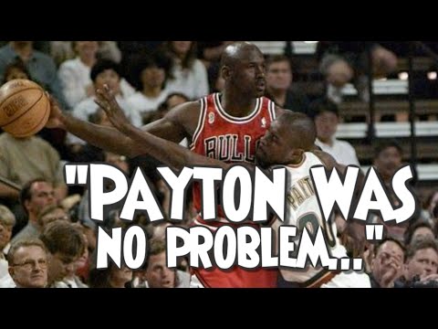 Was Gary Payton really no Problem for Jordan? Reality Check