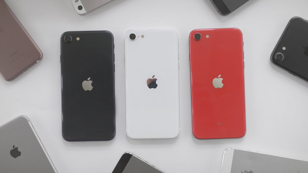 iPhone SE: Red vs Black vs White Unboxing and Color Comparison