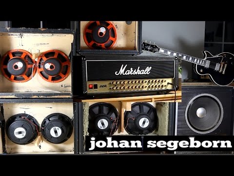 JBL D K and E Speakers Comparison - Marshall JVM410H with D120F E120 K130 D140F