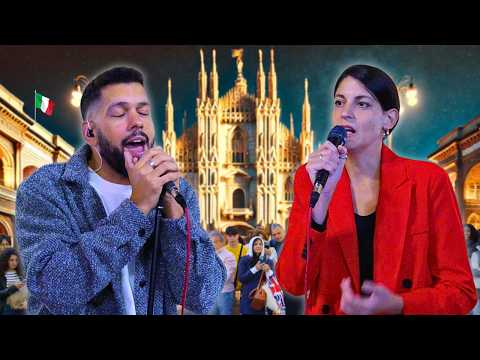 I Went To MILAN To Sing The Most BEAUTIFUL Italian Song