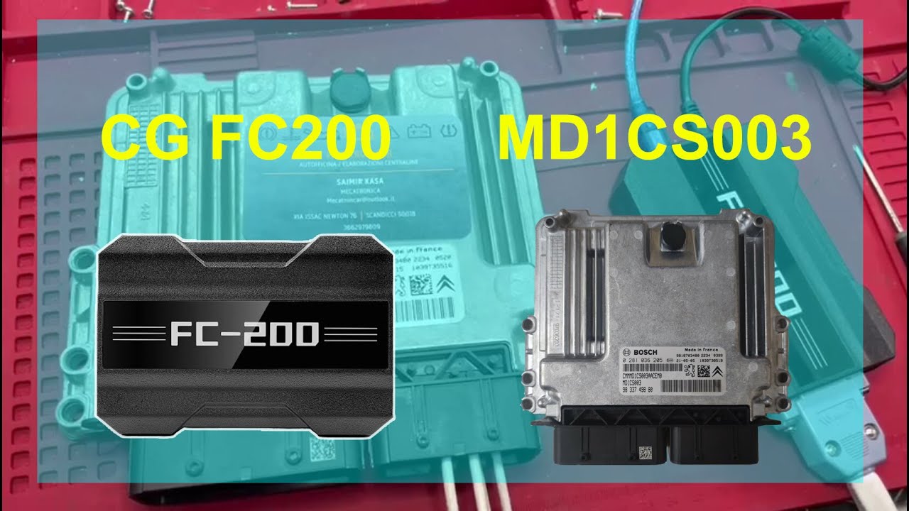 CG FC200 Full Backup Peugeot Partner 2020 MD1CS003 - Cardiagtool