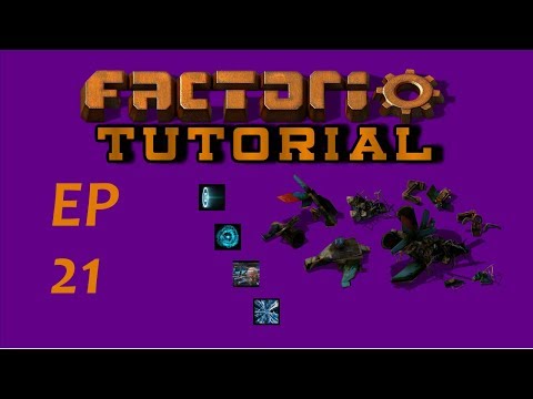 EP21 Smart Oil Cracking Acid And Battery Builds - Factorio -Tutorial - Let's Play