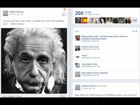 Chess World.net: Albert Einstein Quotation regarding mistakes and learning new things