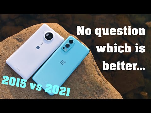 OnePlus Nord 2 vs. Lumia 950 XL - camera comparison