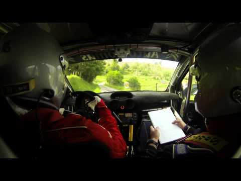 RALLYSPRINT ARCE CAMRGO 2014.on board FERNANDO BARCENA-ROBERTO POZAS.