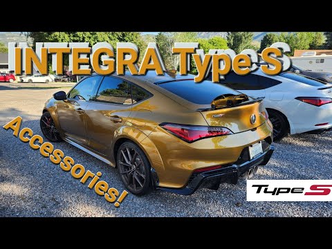 Accessories for THE 2024 Acura Integra Type S! What Should YOU Get? What did I Get?