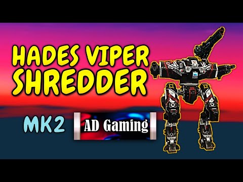 HADES VIPER SHREDDER Effective Build - War Robots MK2 Gameplay WR