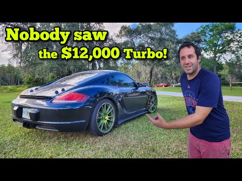 I Bought a Broken Porsche at auction Hiding a $12,000 Turbo Kit, and Fixed it for $23!