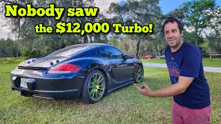 I Bought a Broken Porsche at auction Hiding a $12,000 Turbo Kit, and Fixed it for $23!